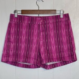 GAP Striped Mid-Rise Shorts Sz 2 EUC